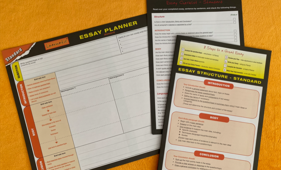 STANDARD Essay Planner