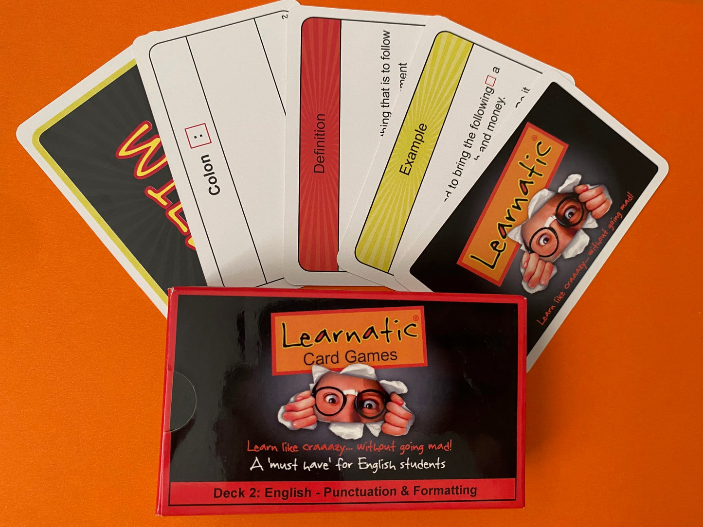 DECK 2 - Punctuation & Formatting Card Games